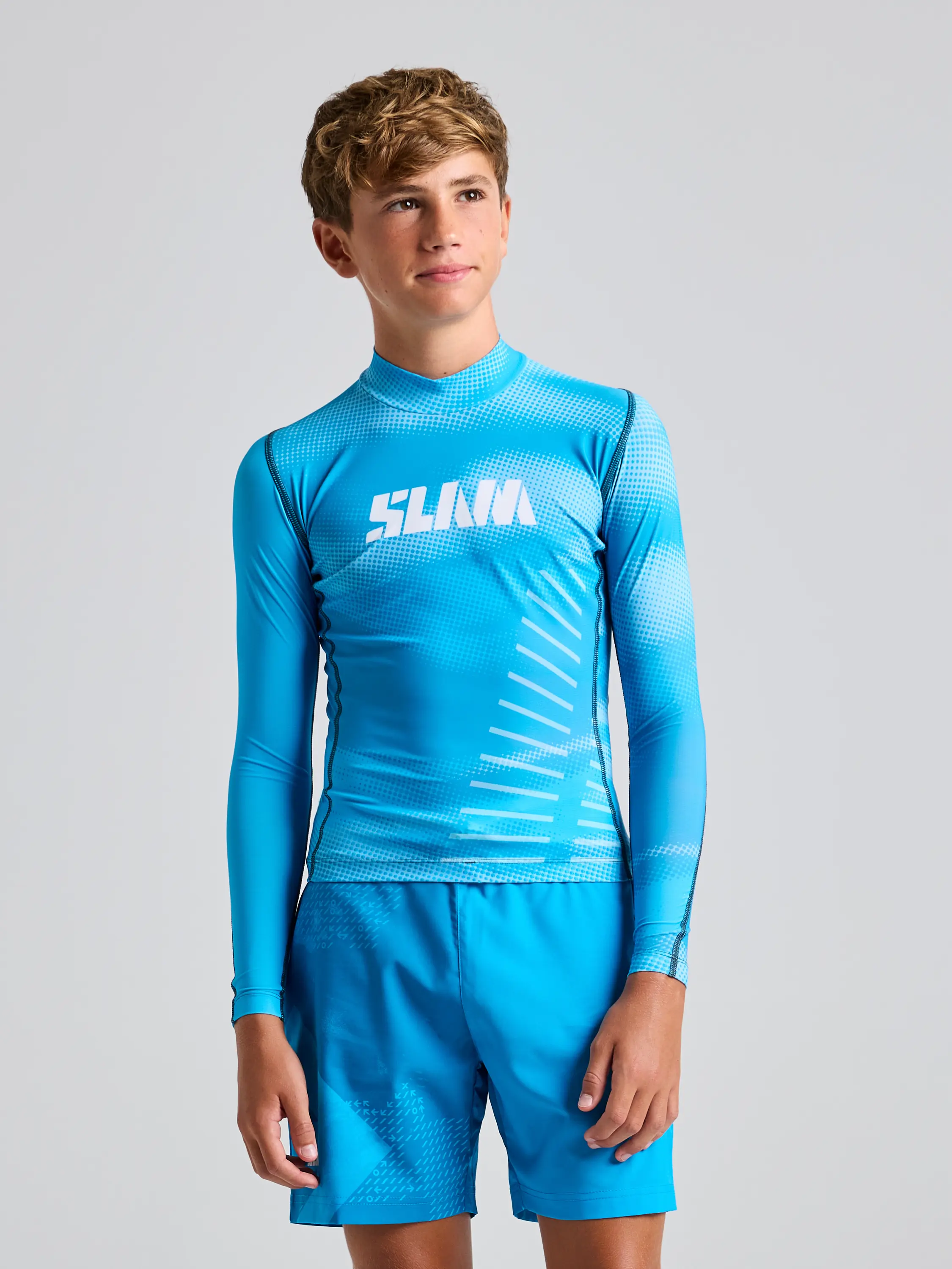 FOIL JR RASHGUARD LS