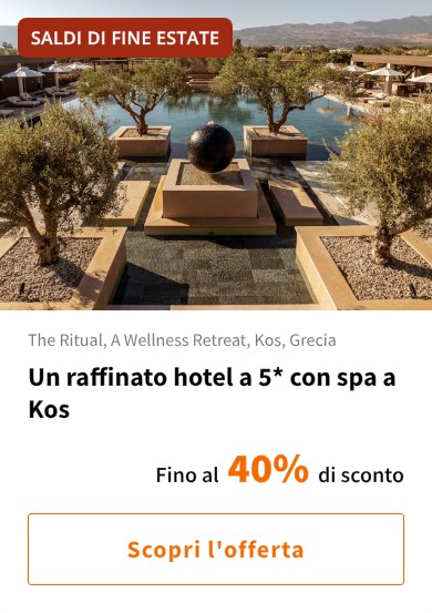 Un raffinato hotel a 5* con spa a Kos