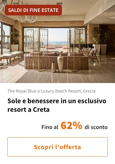 Sole e benessere in un esclusivo resort a Creta
