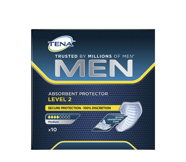 TENA MEN LEVEL 2 protector 100% absorbente
