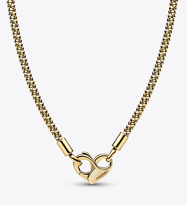 Pandora Moments Studded Chain Necklace