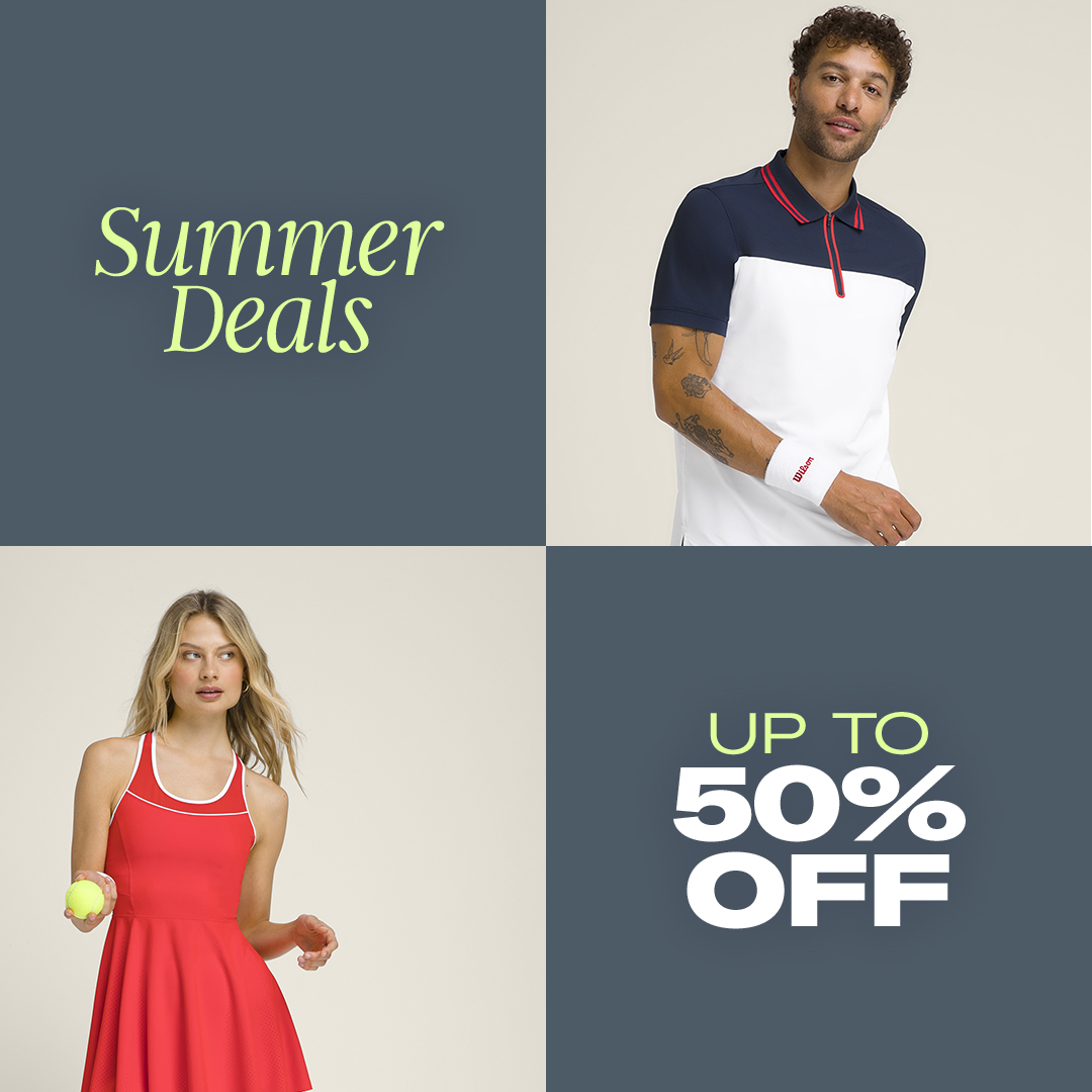 <br>FINO AL 50% DI SCONTO SULL'ABBIGLIAMENTO SPORTIVO