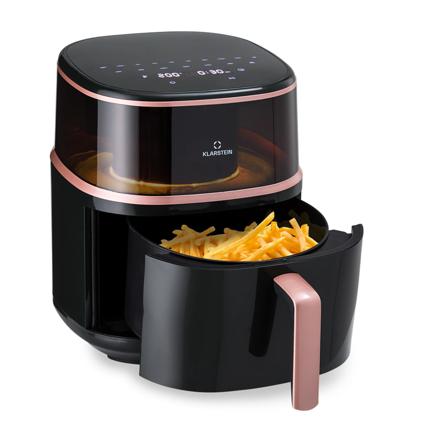Klarstein Air Bloom friggitrice ad aria calda con funzione vapore
