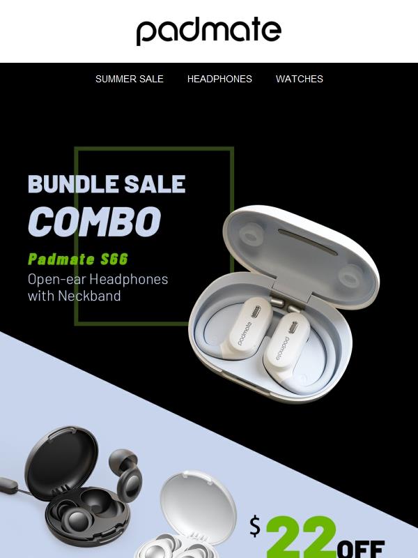 Get both: open-ear sound & peaceful sleep.