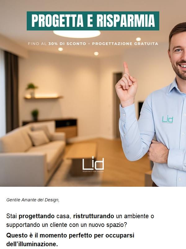 💡 Progetta ora, risparmia fino al 30%: l’estate è il momento giusto