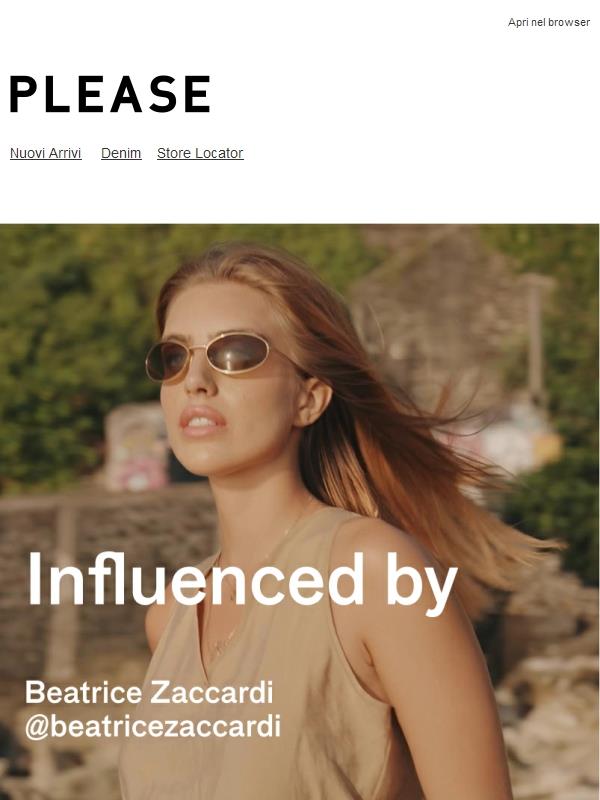 Influenced by: @beatricezaccardi