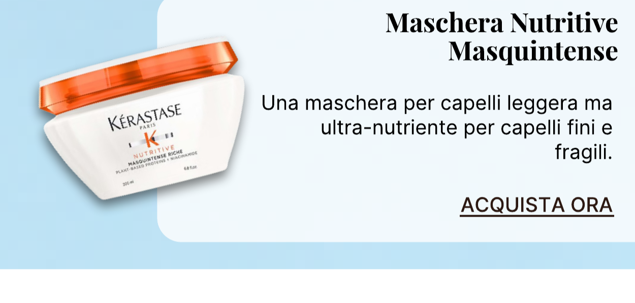 Kérastase Nutritive Masquintense Nutrition Profonde Masque Doux pour Cheveux Très Secs, Fins à Moyens 200 ml