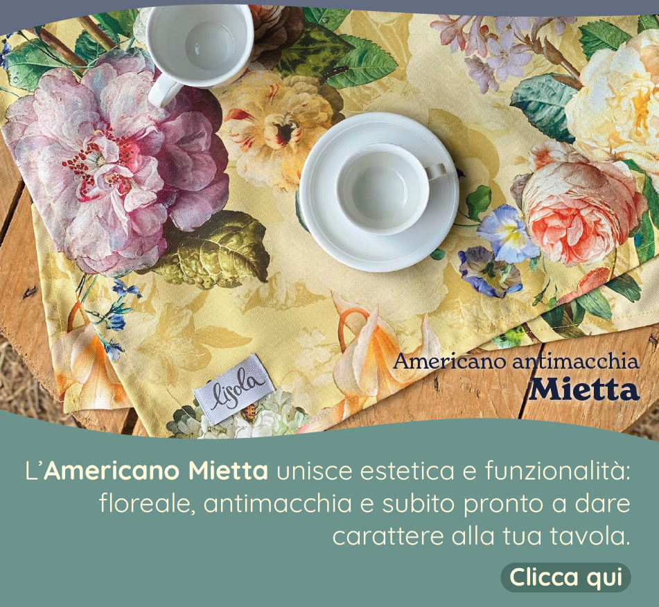 Americano Antimacchia Fantasia Floreale - Mietta