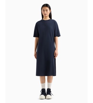 abito-midi-blu-navy