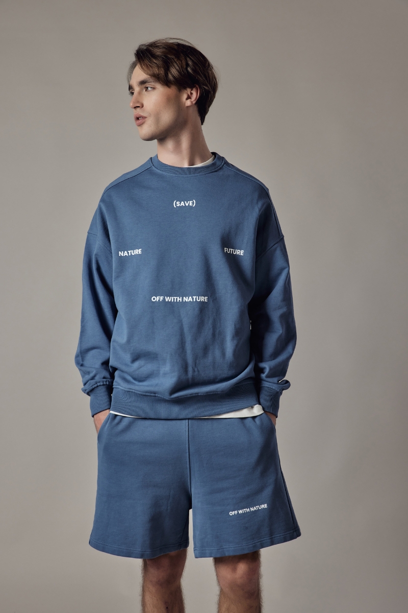 Loose Fit Crewneck Sweatshirt