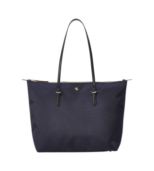 borsa-tote-media-keaton-in-nylon-blu-scuro