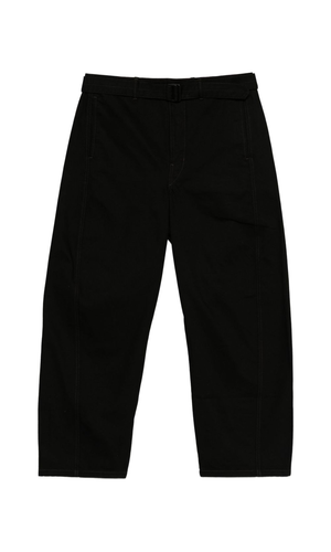 Twisted denim cotton jeans