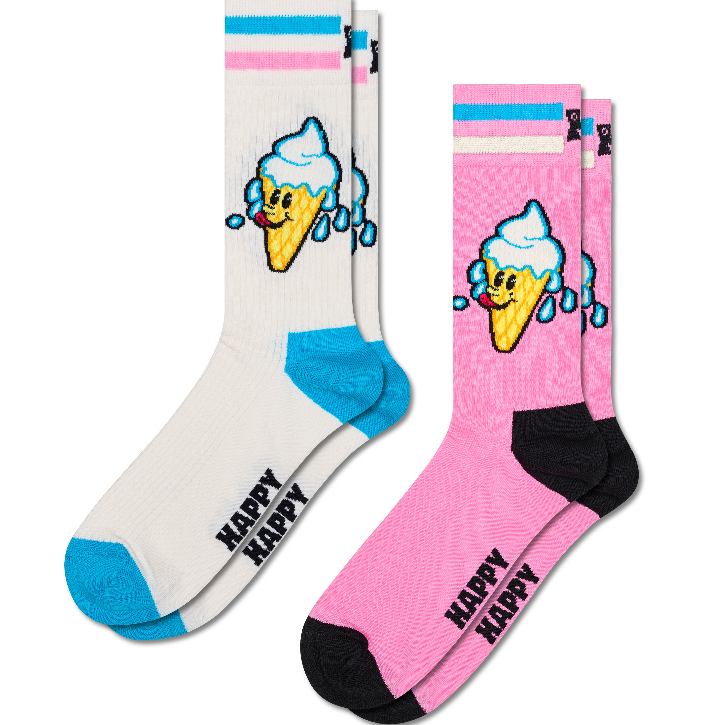 2-Pack Ice Cream Socks