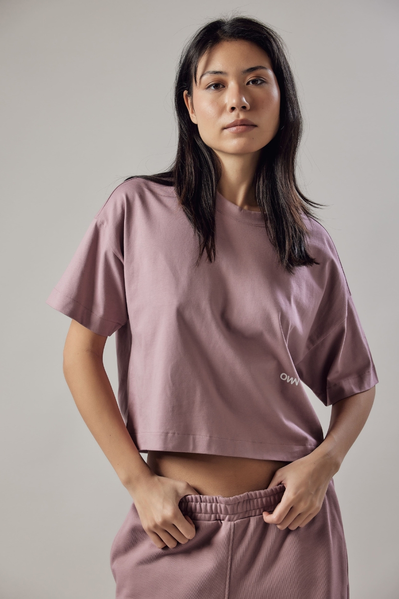 Loose Fit Cropped T-Shirt