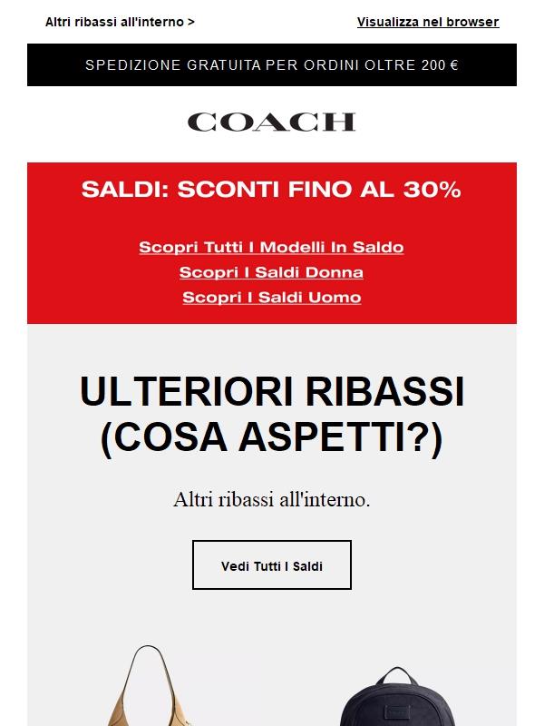 Di tendenza: fino al 30% di sconto