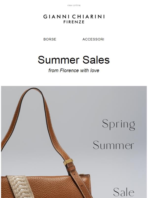 Non perdere i saldi della Collezione PE 2025