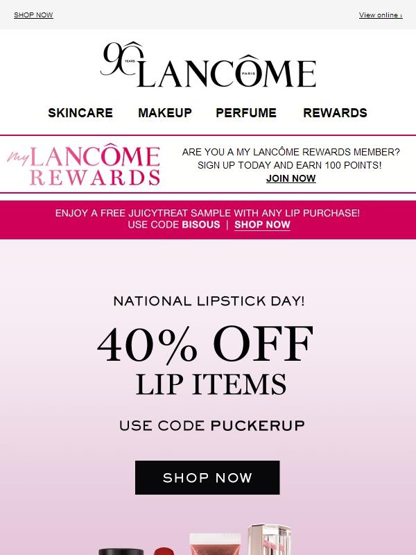 Kiss & Tell 💋 40% OFF Lip Favorites Starts Now!