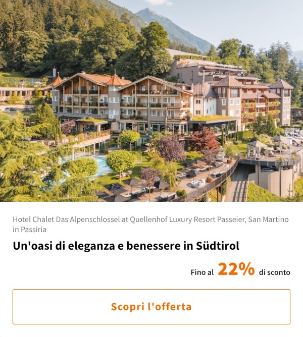 Un'oasi di eleganza e benessere in Südtirol