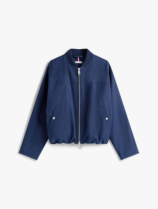 Giacca a vento relaxed fit idrorepellente