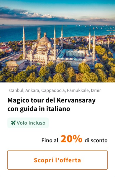 Magico tour del Kervansaray con guida in italiano
