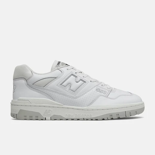 Sneaker in Pelle 550 / Bianco
