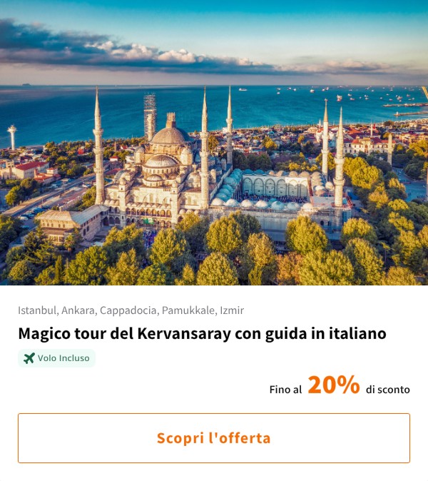 Magico tour del Kervansaray con guida in italiano