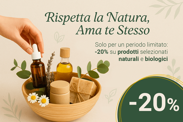 Promo 20% prodotti bio