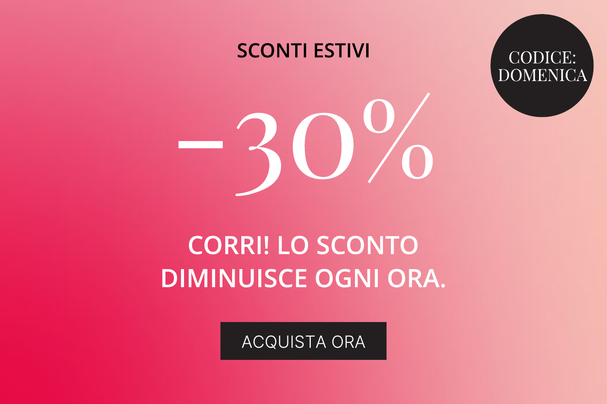30 per cento di sconto in declinazione