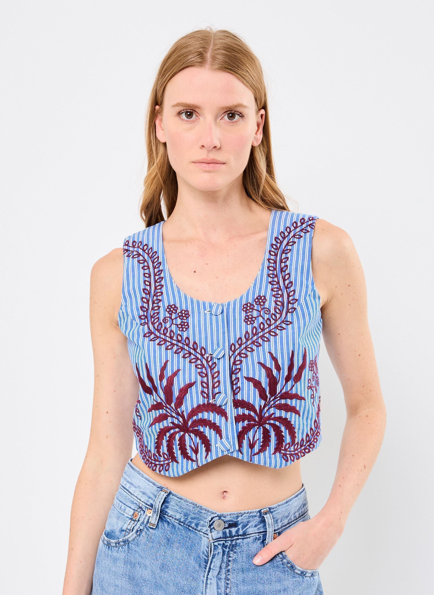 Stella Forest Cardigan Gilet Nuria donna blu