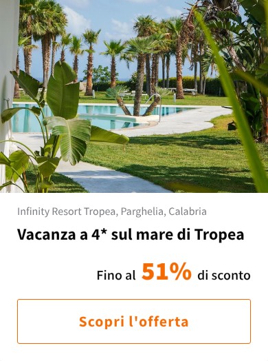 Vacanza a 4* sul mare di Tropea