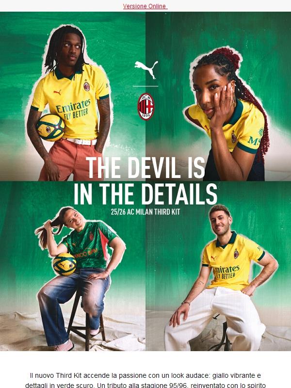 Il Third Kit PUMA x AC Milan 25/26 è finalmente qui!
