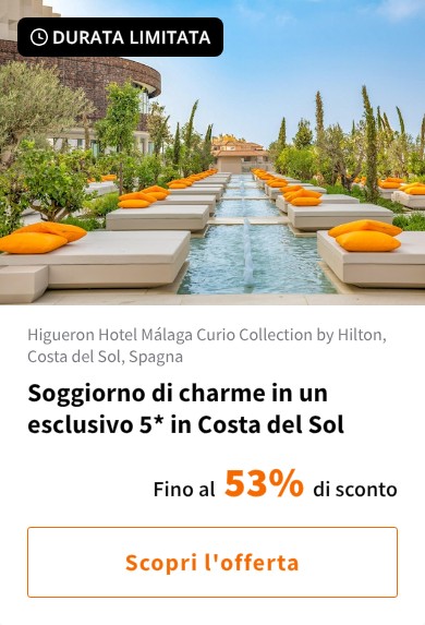 Soggiorno di charme in un esclusivo 5* in Costa del Sol