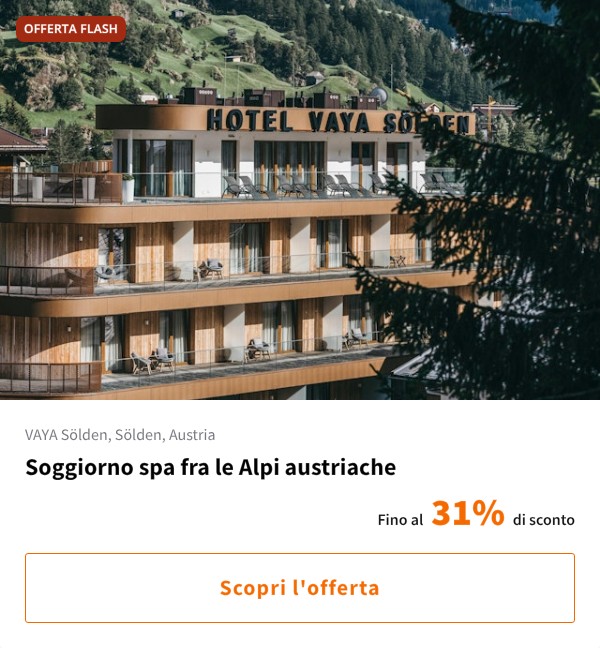 Soggiorno spa fra le Alpi austriache