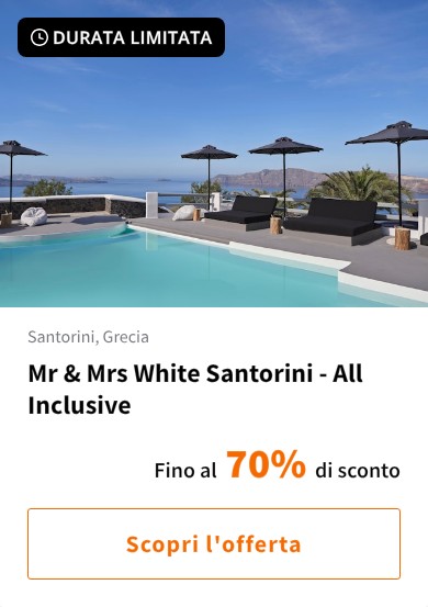 Mr &amp; Mrs White Santorini - All Inclusive