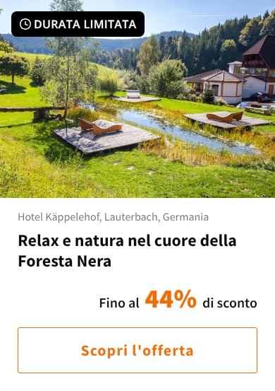 Relax e natura nel cuore della Foresta Nera