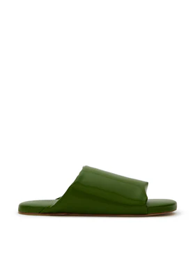 Sandali Slippers Cushion con Fascia Effetto Latex Bottega Veneta