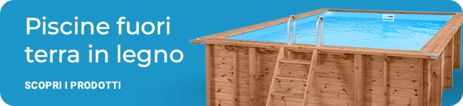 Piscine fuori terra in legno