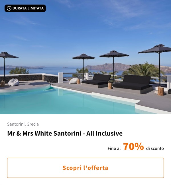 Mr & Mrs White Santorini - All Inclusive