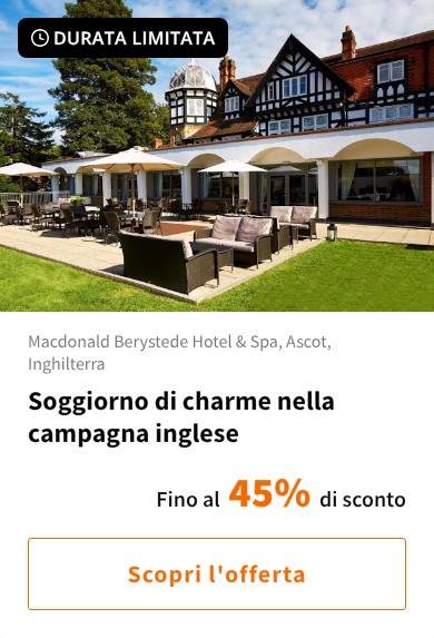 Soggiorno di charme nella campagna inglese