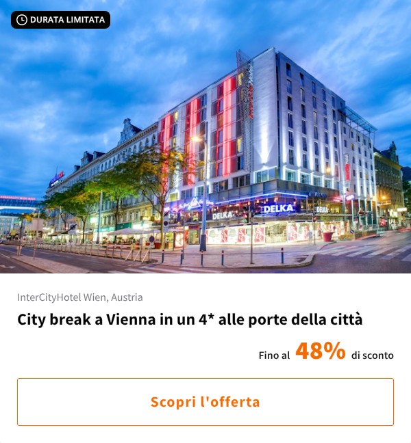 City break a Vienna in un 4* alle porte della città