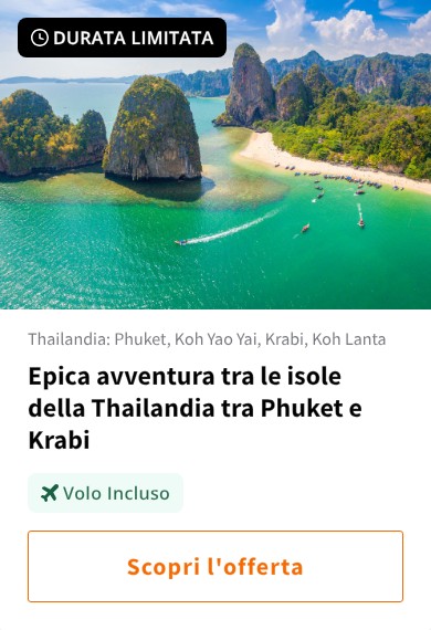 Epica avventura tra le isole della Thailandia tra Phuket e Krabi