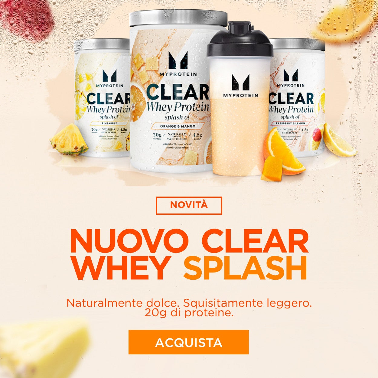 clear whey splash