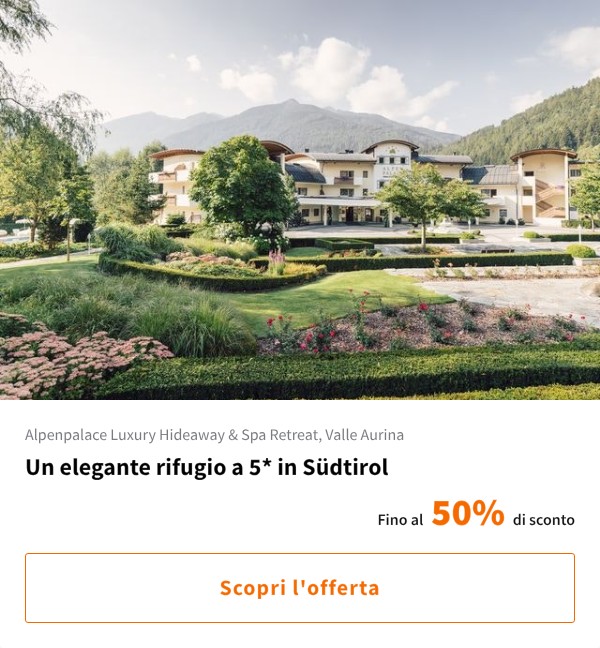 Un elegante rifugio a 5* in Südtirol