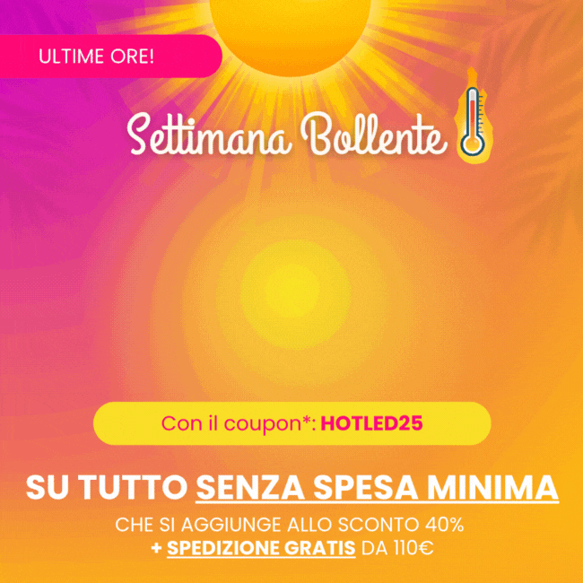 Sconto aggiuntivo 10% + Spedizione Gratis