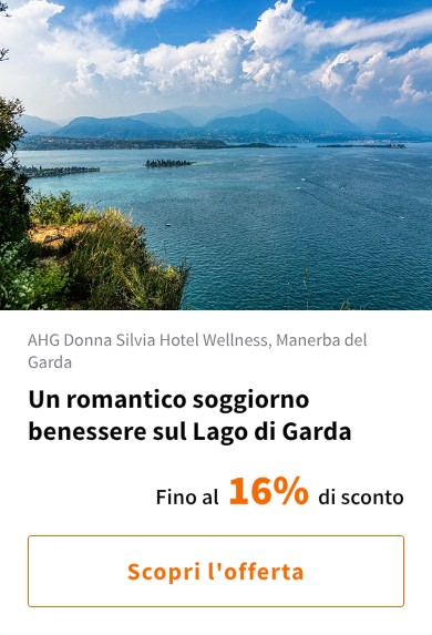 Un romantico soggiorno benessere sul Lago di Garda