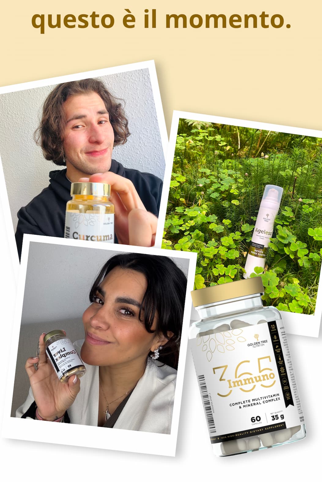 questo è il momento.