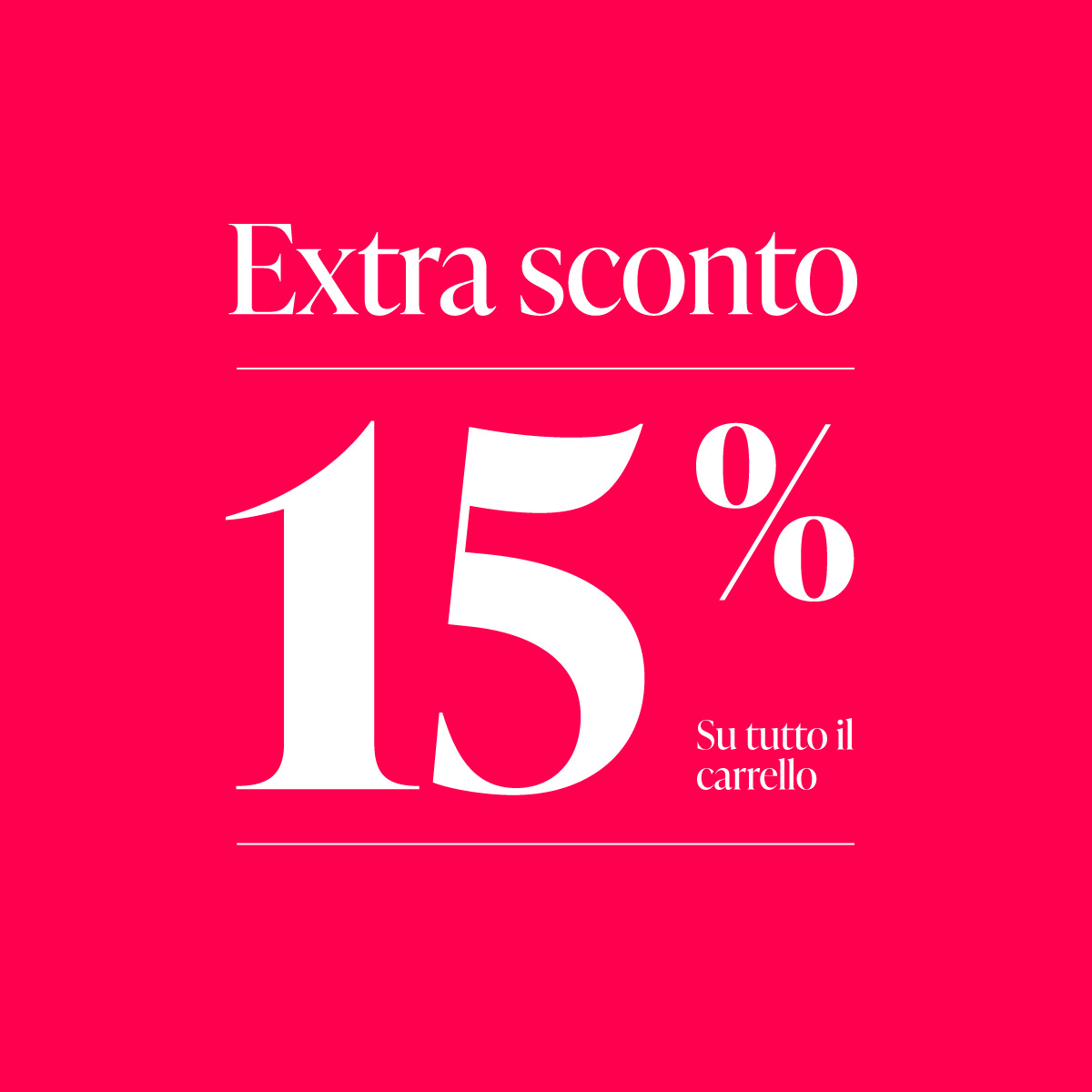 extra 15%