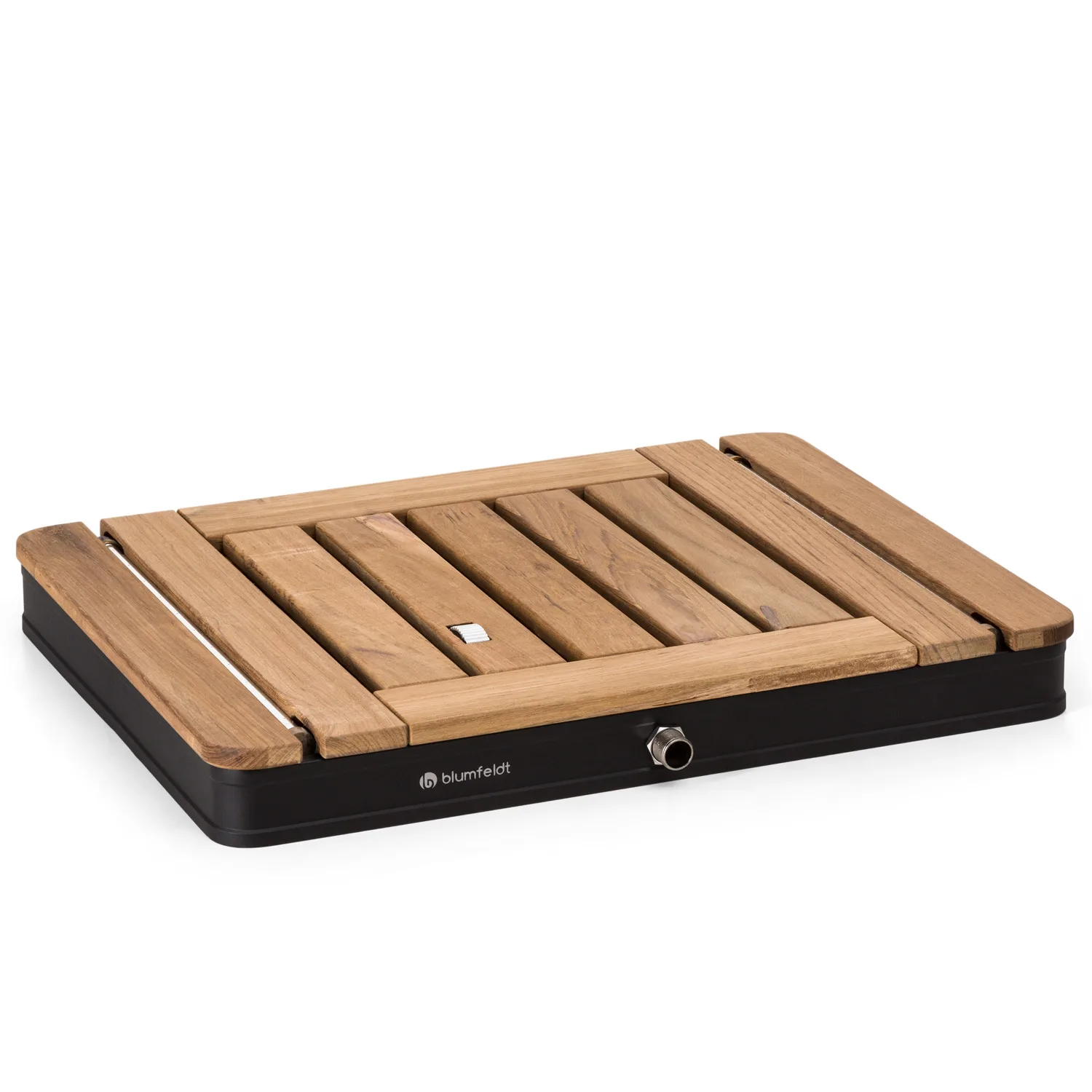 Blumfeldt Sumatra Teak Square - Doccia da giardino