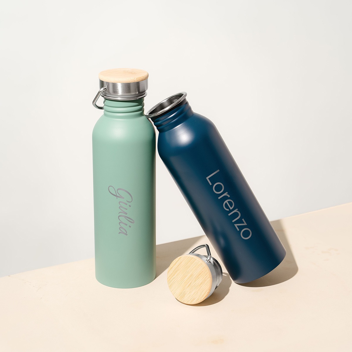 Image of Borraccia Personalizzata in Acciaio Inox con Nome