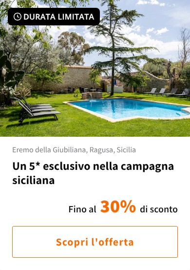 Un 5* esclusivo nella campagna siciliana